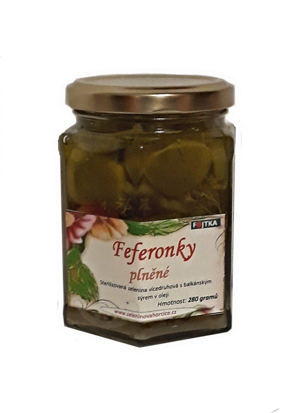 Feferonky plněné