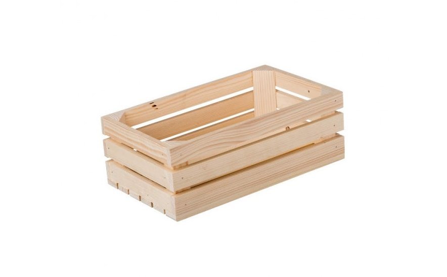Dřevěná bedýnka malá