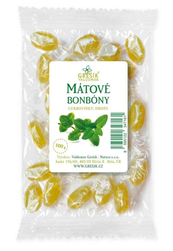 Bonbony mátové